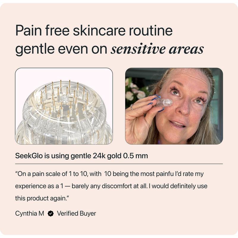 SeekGlo MicroNeedle Infusion Anti-Aging System