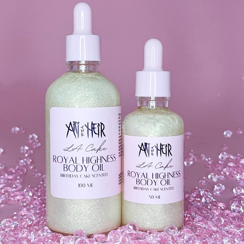 LA Cake Shimmer Body Oil