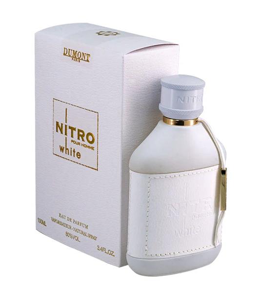 Dumont Nitro White For Men 3.4 Oz Eau De Parfum Spray