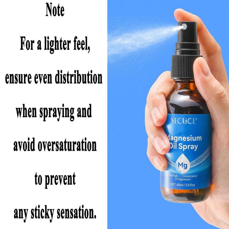 Magnesium Oil Spray, Moisturizing Body Oil Spray, Hydrating Body Care Oil for Women & Men, Body Care Product for Daily Use