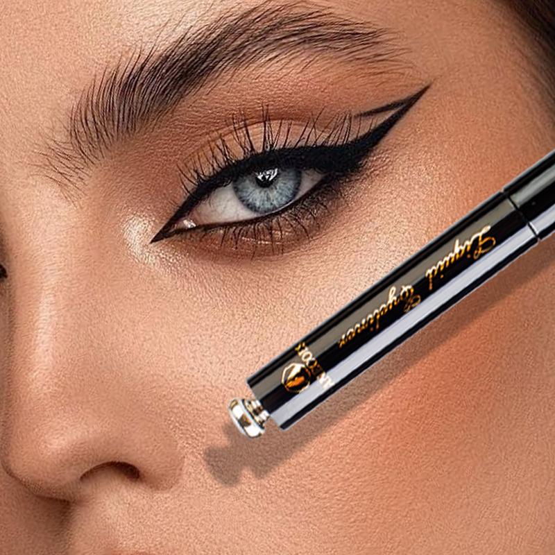  Breakup Proof Liquid Eyeliner - Quick Drying, Smudge-Resistant, 16-Hour Wear - Cruelty-Free & Vegan - Black-ANECOES black eyeliner