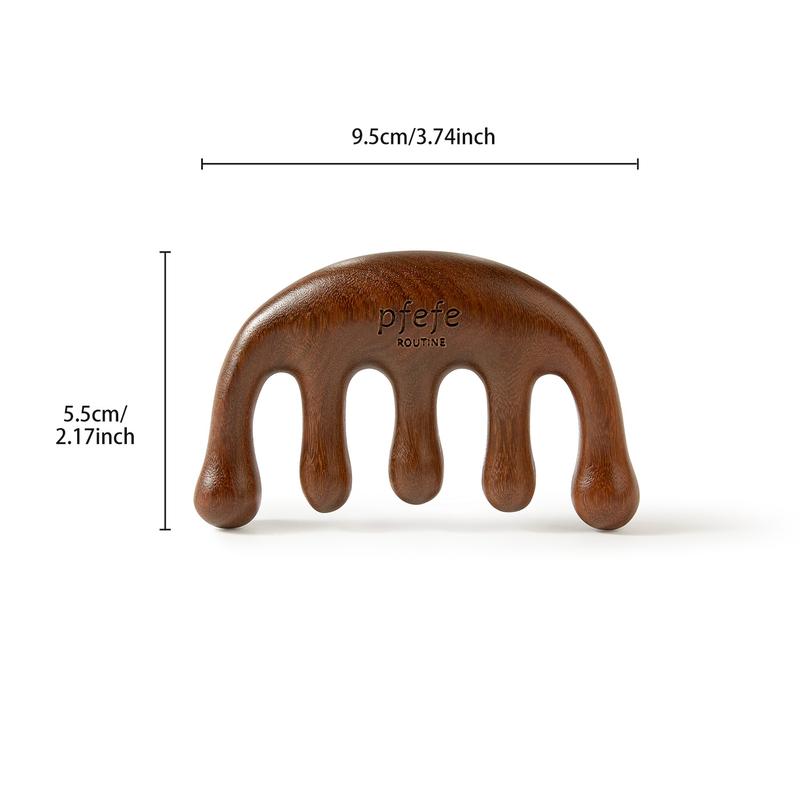 PFEFE Hair Wooden Comb Scalp Massager for Face Lifting Sculpting Body Massaging Head Stress Relax Haircare Wooden Hair Comb