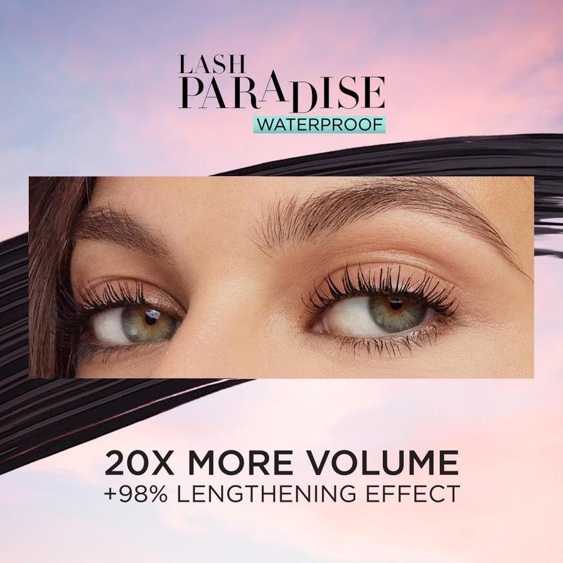 L'Oreal Paris Voluminous Makeup Lash Paradise Waterproof Mascara, 0.25 fl oz