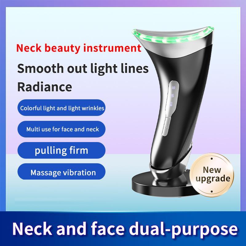 USB Rechargeable Neck Massager, Multifunctional Neck Lifting & Firming Beauty Instrument, Professional Facial Beauty Instrument for Women & Girls