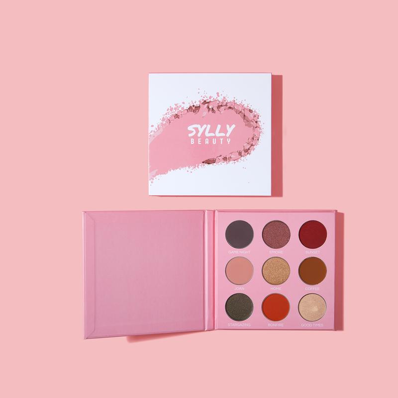 SYLLY BEAUTY 9 shade Happy Place Eyeshadow Palette