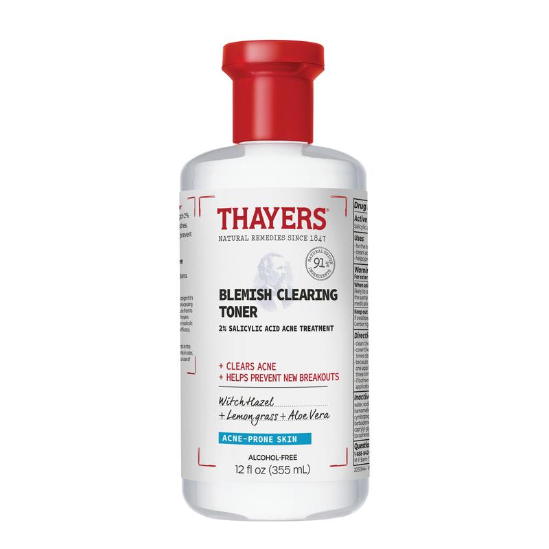 Thayers Natural Remedies Blemish Clearing Toner – 2% Salicylic Acid Acne Treatment, Clarify & Balance Skin for Clearer Complexion!