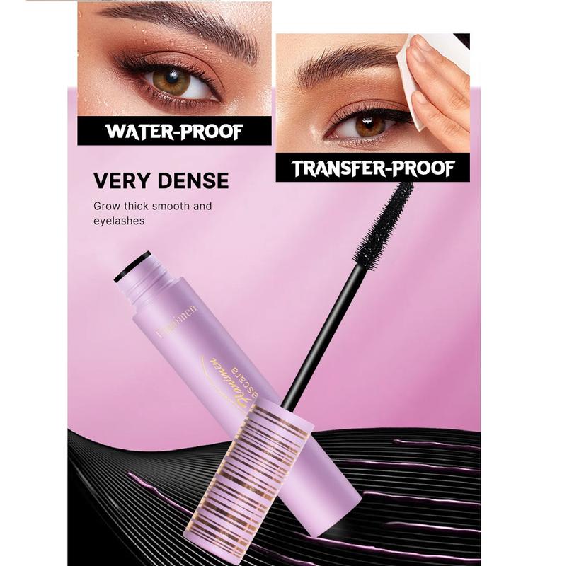 Flanimen Smudge-Proof Mascara, Added Length and Lift Defining, Volumizing Definition No Flaking, girly tubing mascara Waterproof Volumizing firework  mascara Volumizing False mascara  queen mascara  monday Makeup Cosmetic black friday deals