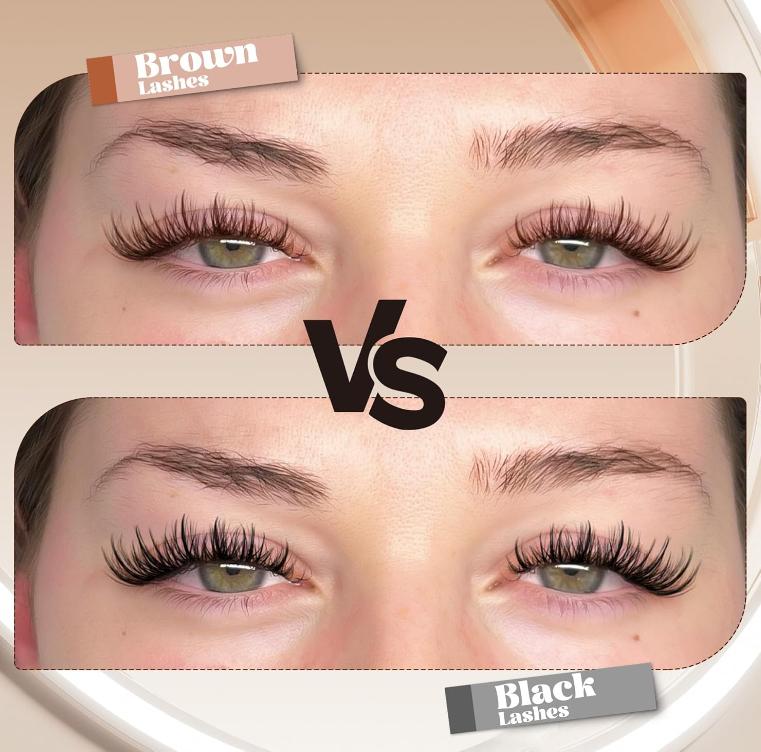 Brown Lash Clusters Wispy Eyelash Extensions Dark Brown Lash Extensions 10-16MM DIY at Home CC Curl Eyelash Clusters Natural Spiky Lash Individuals 120 Pcs Cluster Lash Pack by Mavphnee