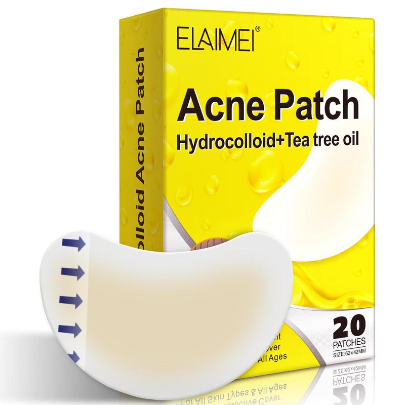 Acne Patches, 20pcs box Day and Night Spot Stickers, Blemishes Covering Bumps for Face and Body, Suitable for Skin Prone To Acne