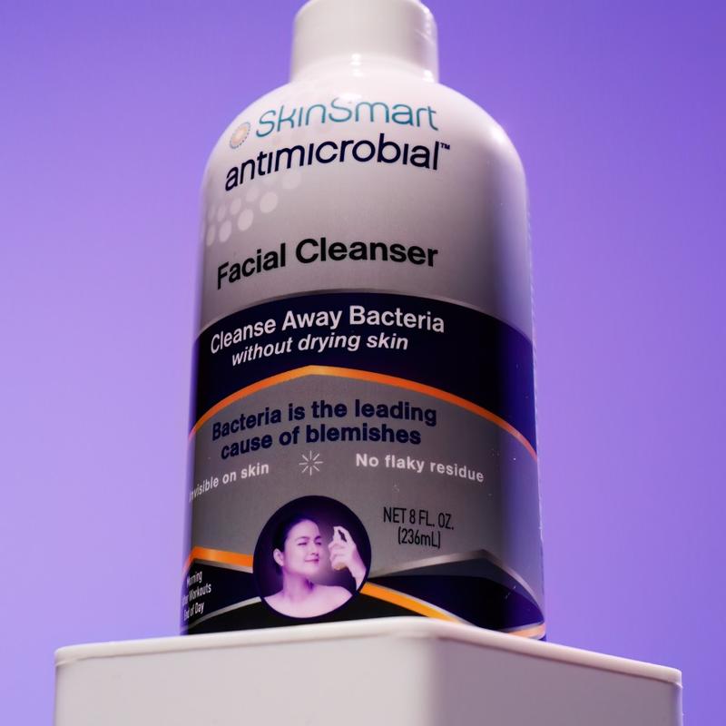 SkinSmart Facial Cleanser for Acne, Hypochlorous Acid Mist Targets Acne Causing Bacteria