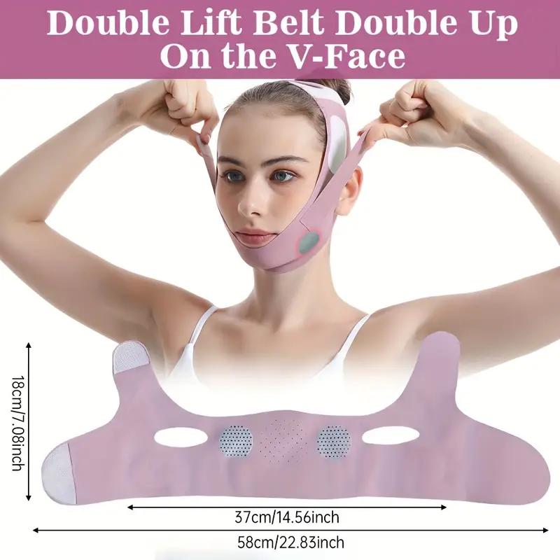 V Line Lifting Mask with Chin Strap for Double Chin, Face Skincare Lifting Belt for Women, Beauty & Personal Care Product, Skincare Tools, Winter Gift, Face Sculpting Tool, New Year Gift, Christmas Gift