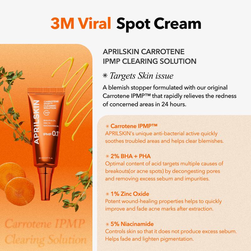 [APRILSKIN Official] Squalane + Beta-Carrotene Skin Rescue Duo  | Glass Glow Comfort Moisturizers | Soothing & Deep Moisturizing Cream  | Korean Skincare