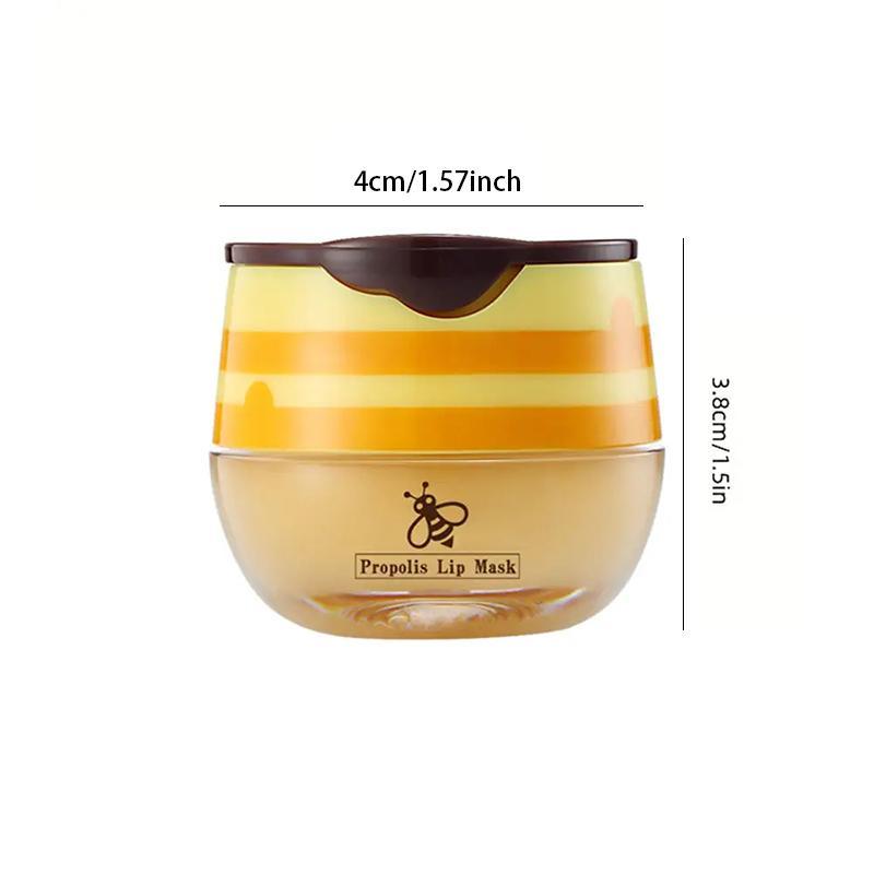 Propolis Moisturizing Lip Mask, 6ml Propolis Lip Balm, Hydrating Lip Mask For Preventing Dry Cracks And Reducing Lip Wrinkles