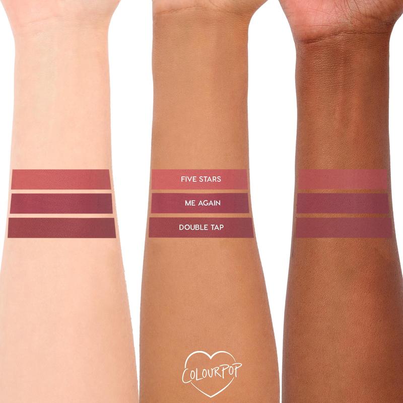 ColourPop® Holiday Hues Lippie Set Pinky Nude Lip Pencil Kit - Holiday Kit