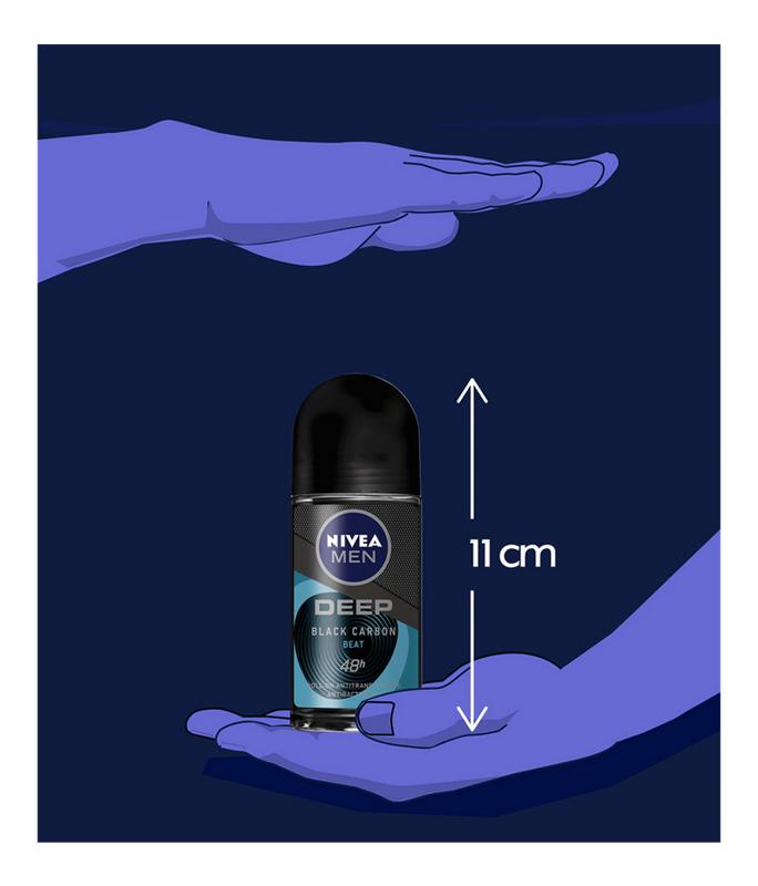 NIVEA MEN DEEP BLACK CARBON 48H