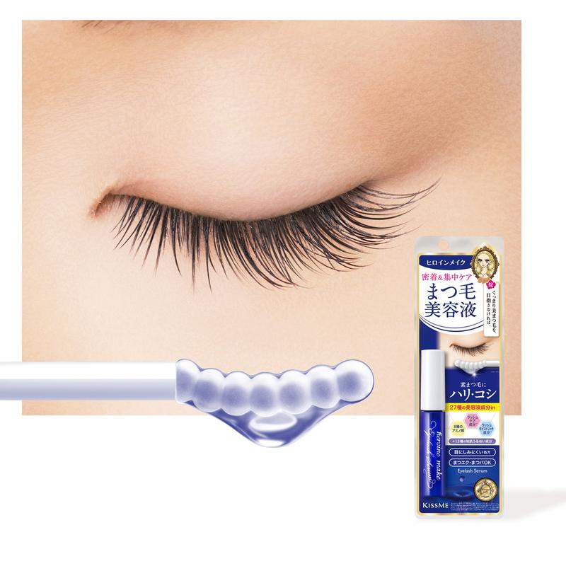 [Heroine Make Official Store] KissMe Heroine Make Eyelash Serum EX, Nourishing Eyelashes while sleeping, For morning & night use, Firming and Strengthening, Made in Japan, Mascara, Cosmetic, Fluffy Applicator, Adds moisture to eyelashes, makeup