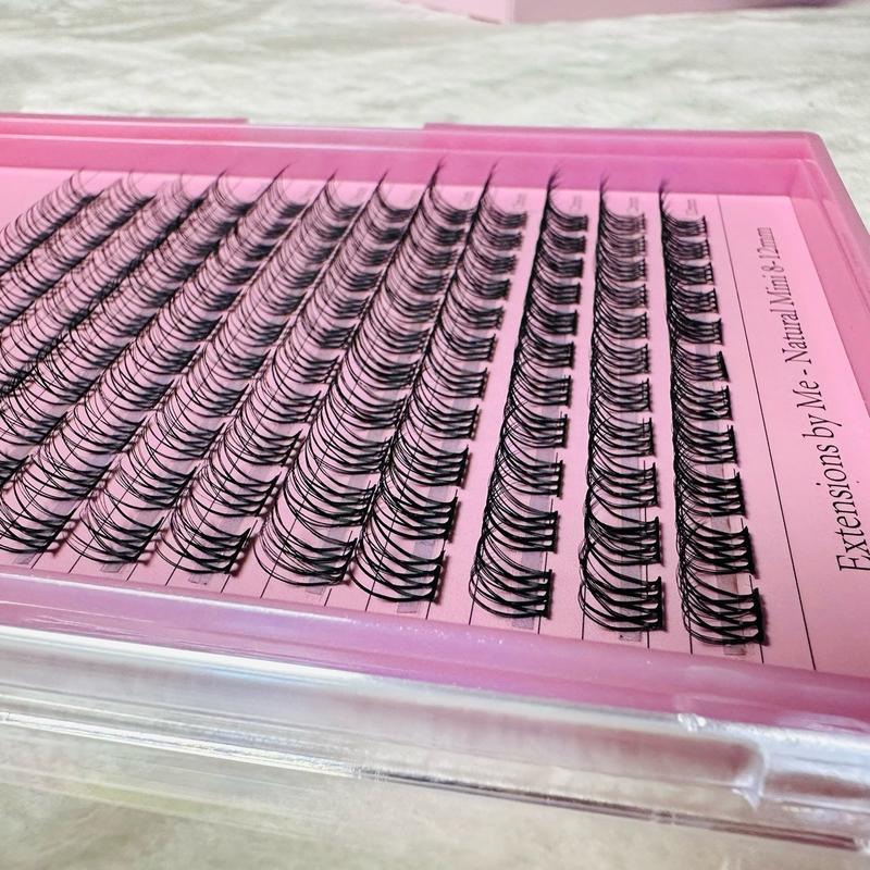 Eyeshine Natural Mini (black 8-12mm) NEW Forever D curl lashes only, glue sold separately