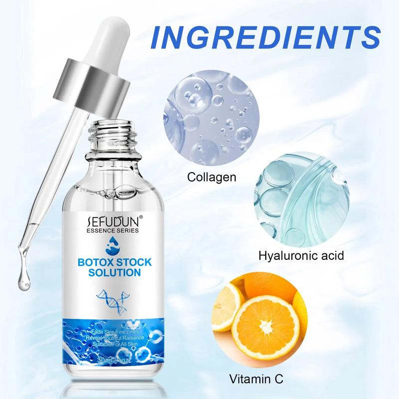 Botox Stock Solution, Moisturizing Serums, Hydrating Essence, Suitable for All Skin Types, Skincare Product for Women & Men