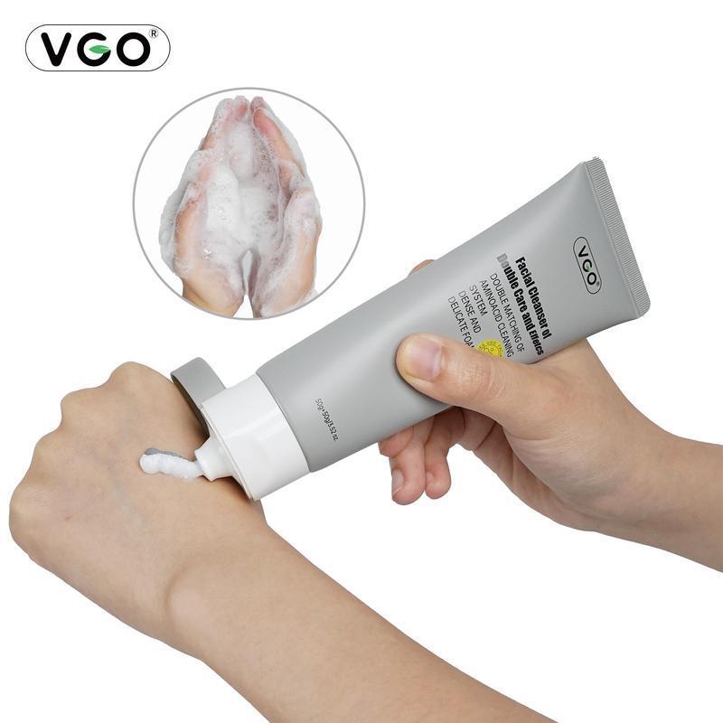 VGO Facial Cleanser of Double Care and Effects 50g All types of skins Cleanse and moisturize-A Cleansing Skincare