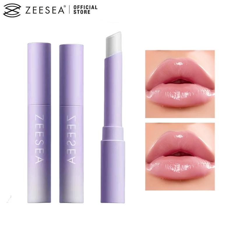 ZEESEA Hydrating Lipstick, Colorless Moisturizing And Nourishing Lip Mask, Daily Lip Care Balm Lip Balm Pack Skincare Tinted  Repair Smooth