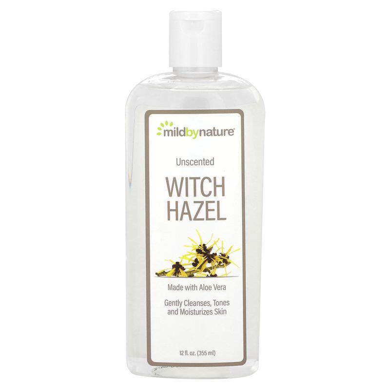 Mild By Nature Witch Hazel, Alcohol-Free, Unscented, 12 fl oz (355 ml)