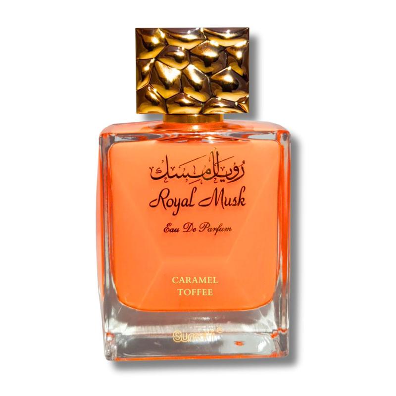 Royal Musk Caramel Toffee EDP 100ML (3.4 OZ) By SURRATI, Exotic Fragrances For Men & Women.