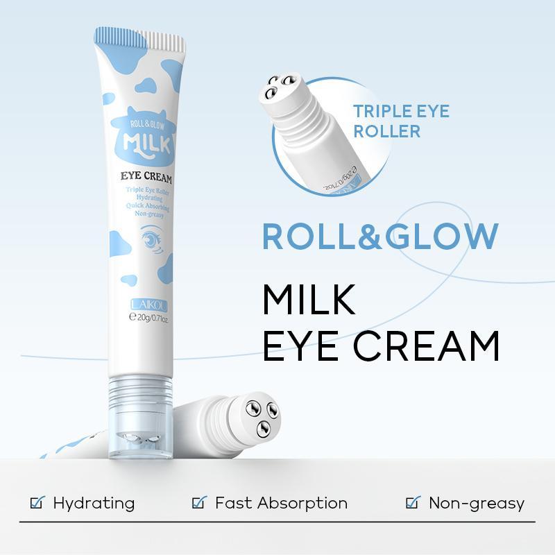 Hydrating Milk Roller Eye Cream, Quick Absorbing Non-greasy Eye Cream, Eye Care Product For Daily Use