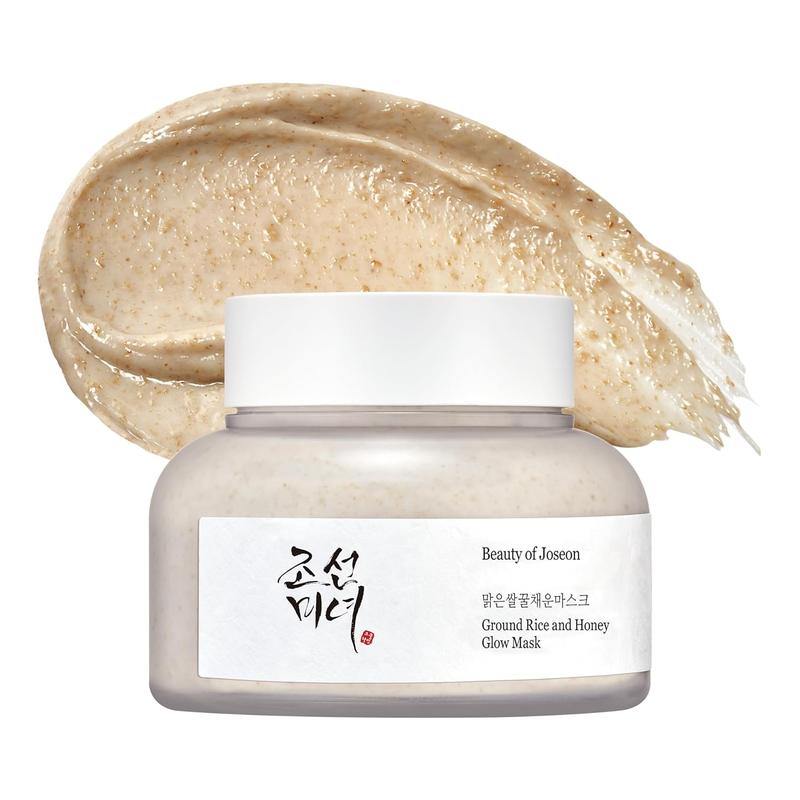 Korean Skin Care Beauty of Joseon Ground Rice and Honey Glow Mask for Dry Sensitive Skin 150ml - Skin Repair, Comfort