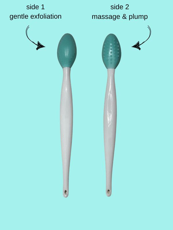 Dual-Sided Silicone Lip Scrubber