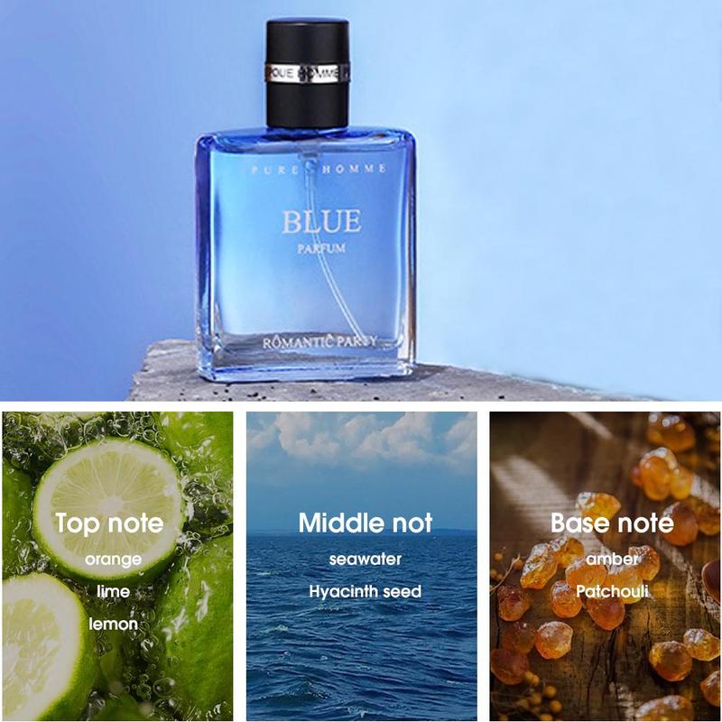 Men's Light Fragrance Cologne Perfume, Long Lasting Perfume, For Work Travel And Daily Use