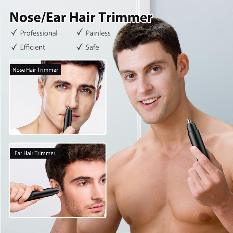 Sejoy Nose and Ear Hair Trimmer Electric Painless Nose Hair Removal Clipper for Men and Women