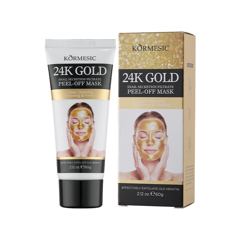 24K Nano Gold Peel-Off Face Mask with Witch Hazel North America, Blackhead Remover & Anti-aging Mask for all skin types.[+3$ Get 2Pcs] Skincare Skin Repair Comfort