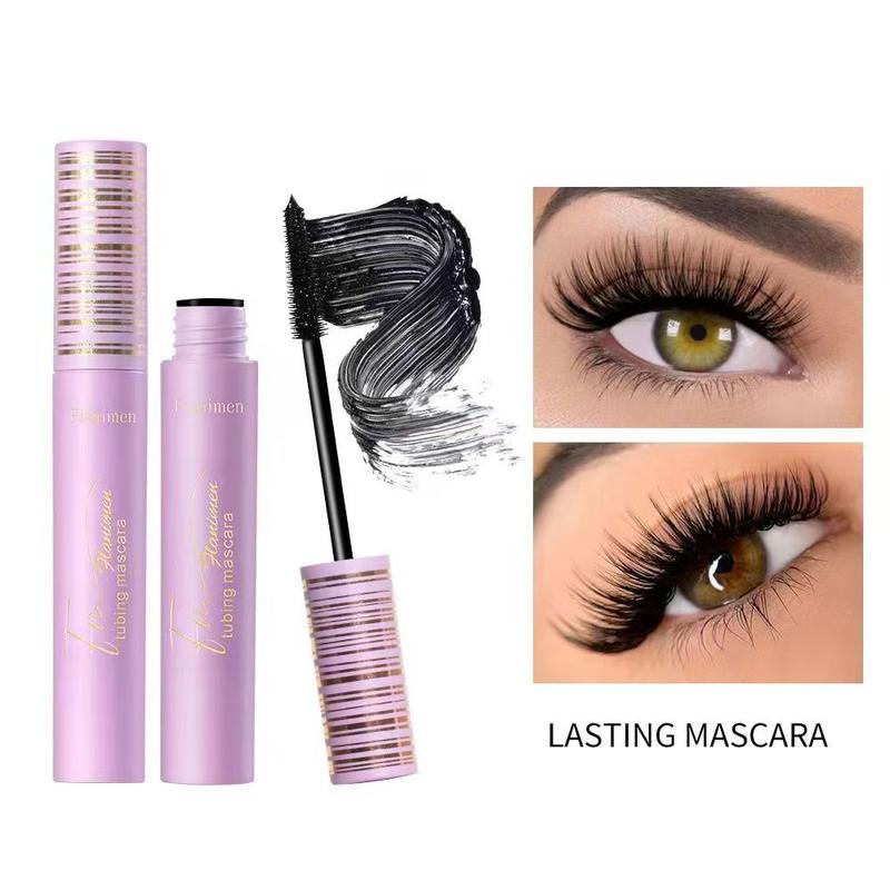 Flanimen Smudge-Proof Mascara, Added Length and Lift Defining, Volumizing Definition No Flaking, girly tubing mascara Waterproof Volumizing firework  mascara Volumizing False mascara  queen mascara  monday Makeup Cosmetic black friday deals