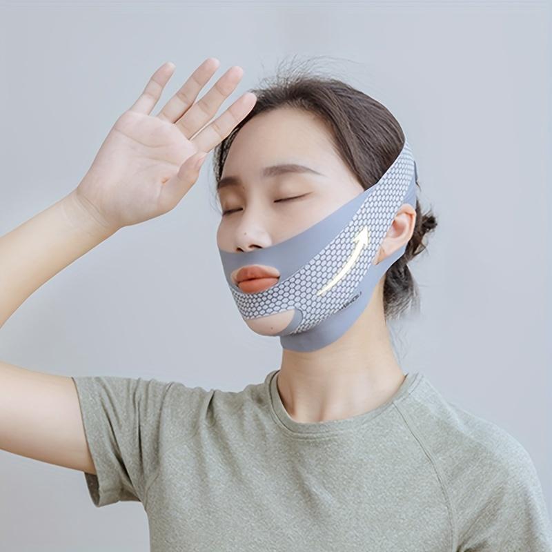 Face-Lift With Sleep Face V Shaper Facial Slimming Bandage Relaxation Shape Lift Reduce Double Chin Face Thining Band MassageThanksgiving, Christmas, New Year Gift-1011