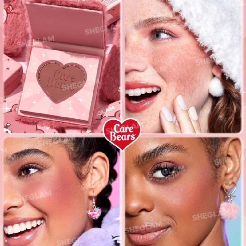 SHEGLAM Care Bears X Blush-Thrill Seeker Powder Blush Palette - Cosmetic, Eyeshadow