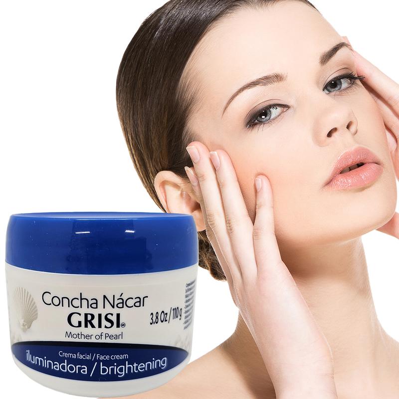 Grisi Mouisterizer Face Cream Concha Nacar 3.8 Oz  Pack 3