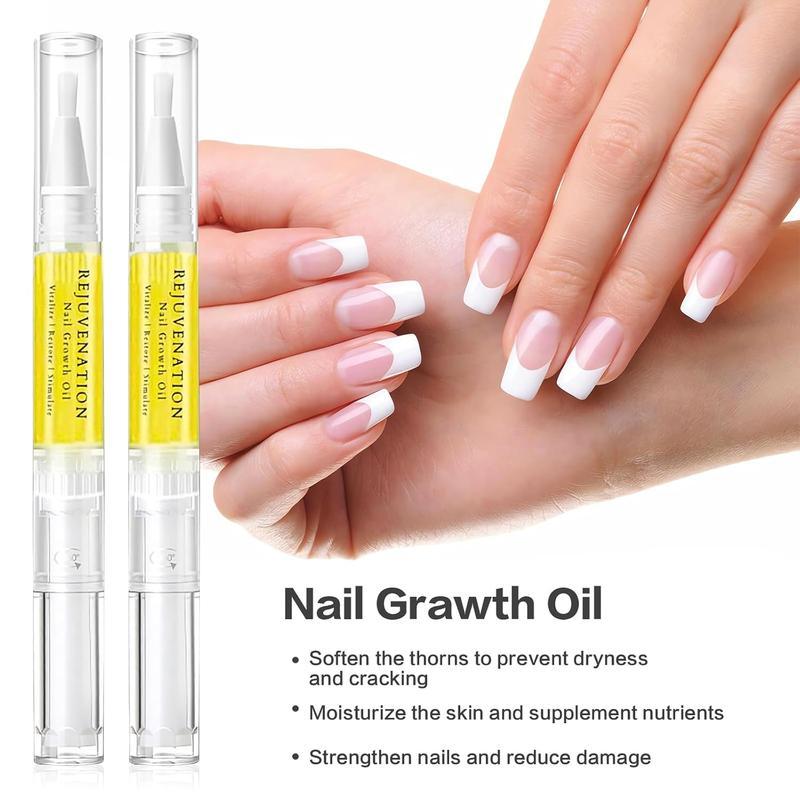 Brother Cosmetics Nail Growth Oil,Natural Brother Rejuvenation Nail Growth Oil,Brothers Cosmetics Nail Growth Oil,Nail Oil For Growth And Strength Brother Nail Growth Oil Instant Nail Repair (3PCS)