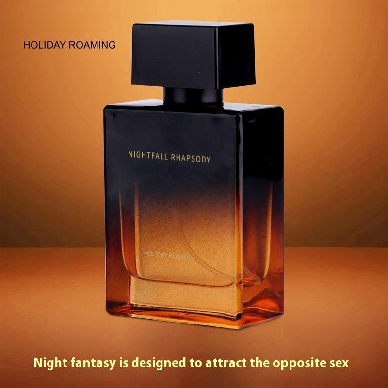 Christmas Night Fantasy Men's Perfume, Long Lasting Wooden Fragrance, High-end Packaging Light Fragrance and Long-lasting, Suitable for Dating and Parties