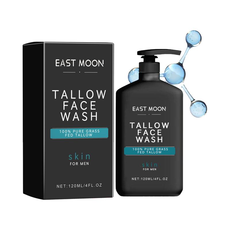 Men's Daily Facial Cleanser Deeply Cleans, Tightens Skin Pores, Moisturizes And Brightens Skincare Face Wash