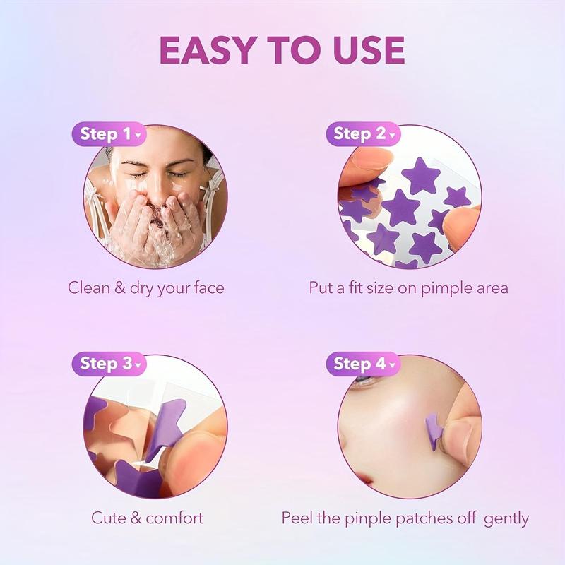 Star Shaped Acne Patch, 240pcs box Acne Covering Sticker for Men and Women, Skin Care Product for All Skin Types, Party Decoration