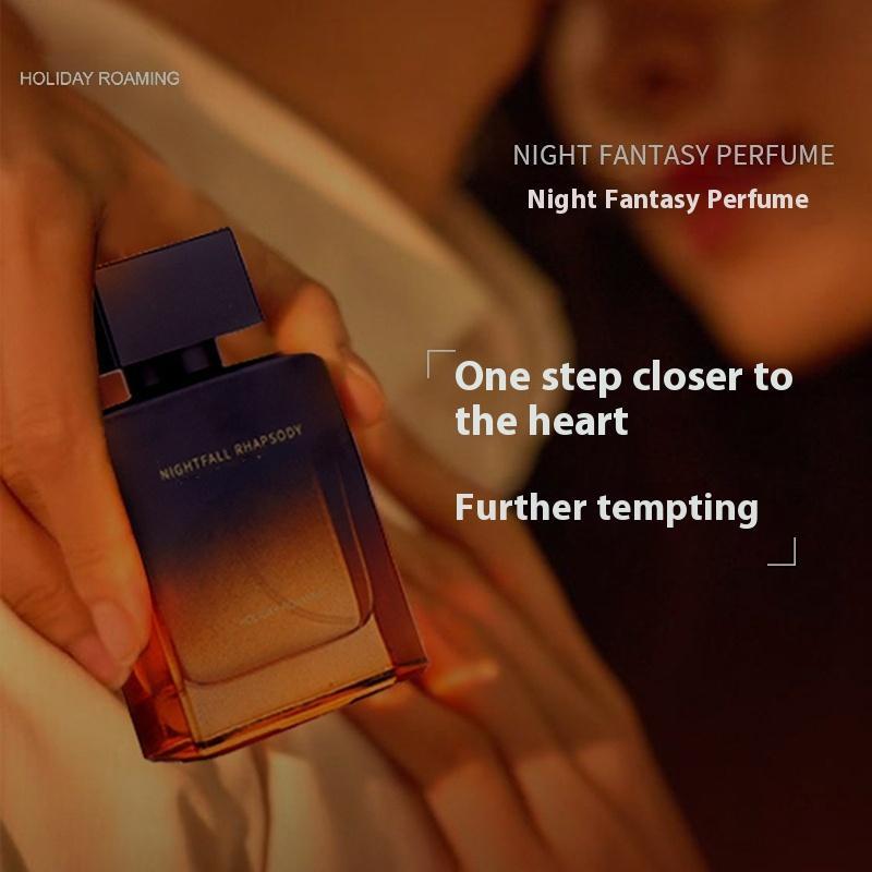 Christmas Night Fantasy Men's Perfume, Long Lasting Wooden Fragrance, High-end Packaging Light Fragrance and Long-lasting, Suitable for Dating and Parties