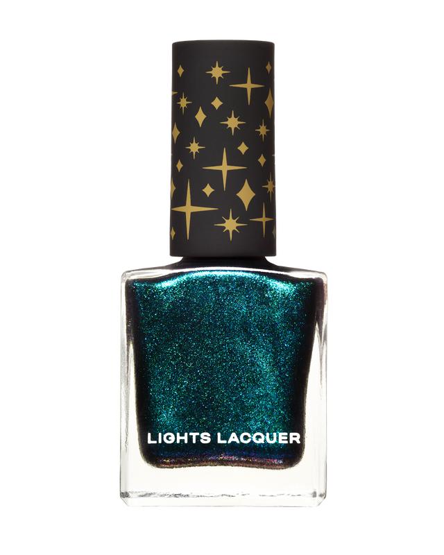 Virgo - Deep Teal Shimmer Nail Polish