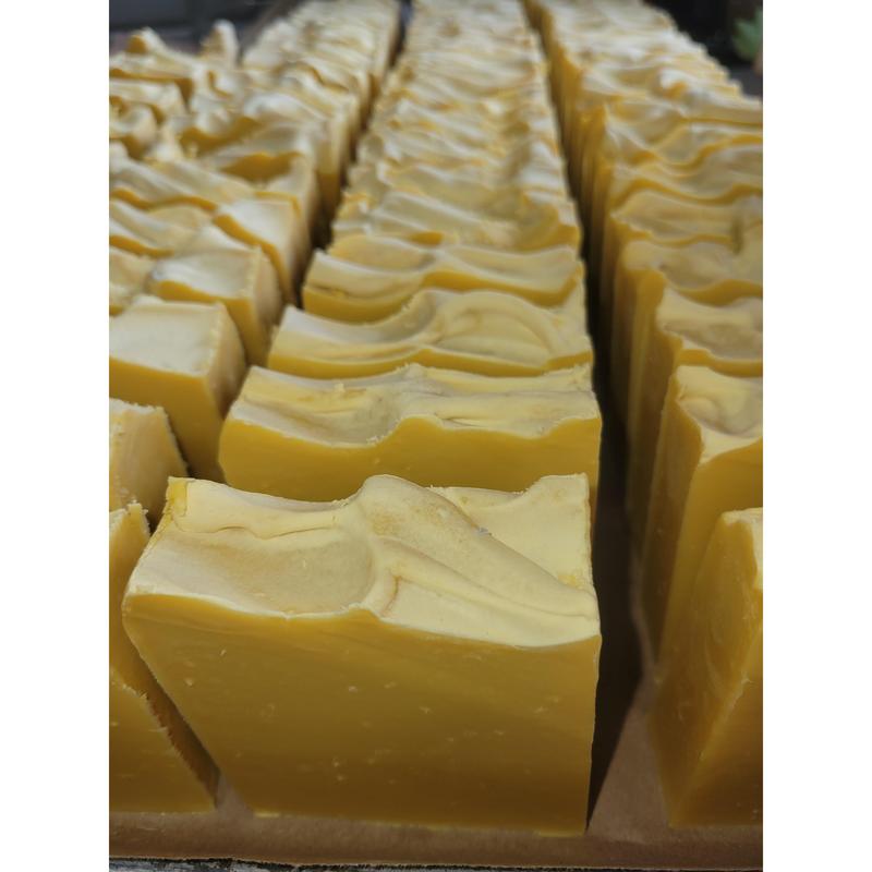 Handmade Lemongrass Goat Milk Soap | Natural Skincare for Sensitive & Dry Skin