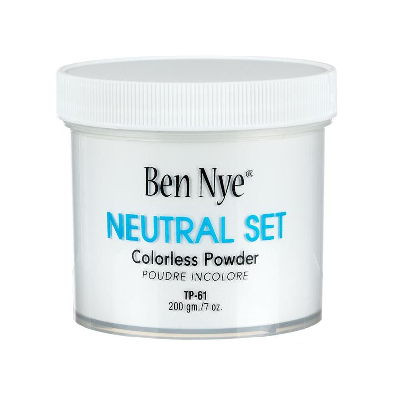 Ben Nye Neutral Set Colorless Face Powder - A Colorless Setting Powder - Join the Powder Revolution