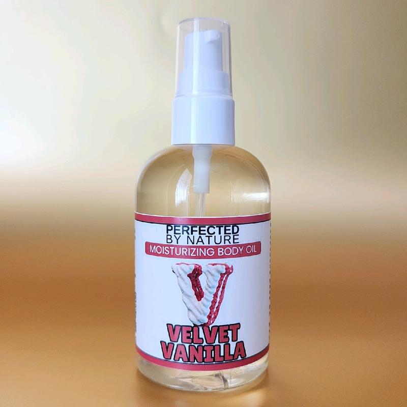 Body Oil Velvet Vanilla - Nourishing Moisturizer for Ultimate Comfort and Body Care