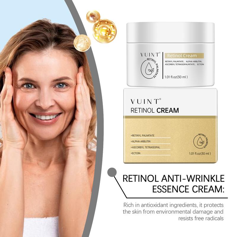 VUINT Retinol Cream for Face Cream Fast Deep Cellular Absorption Day or Night Cream for Firming