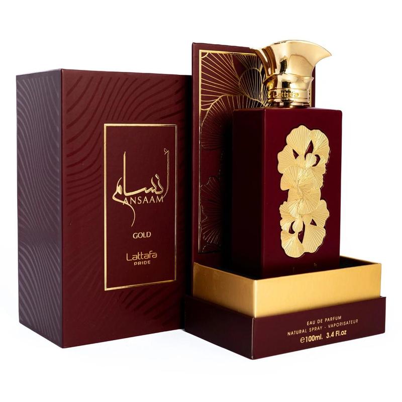 ANSAAM GOLD Perfume (women) by Lattafa perfumes 3.4(100ml) Vanilla Cosmetic