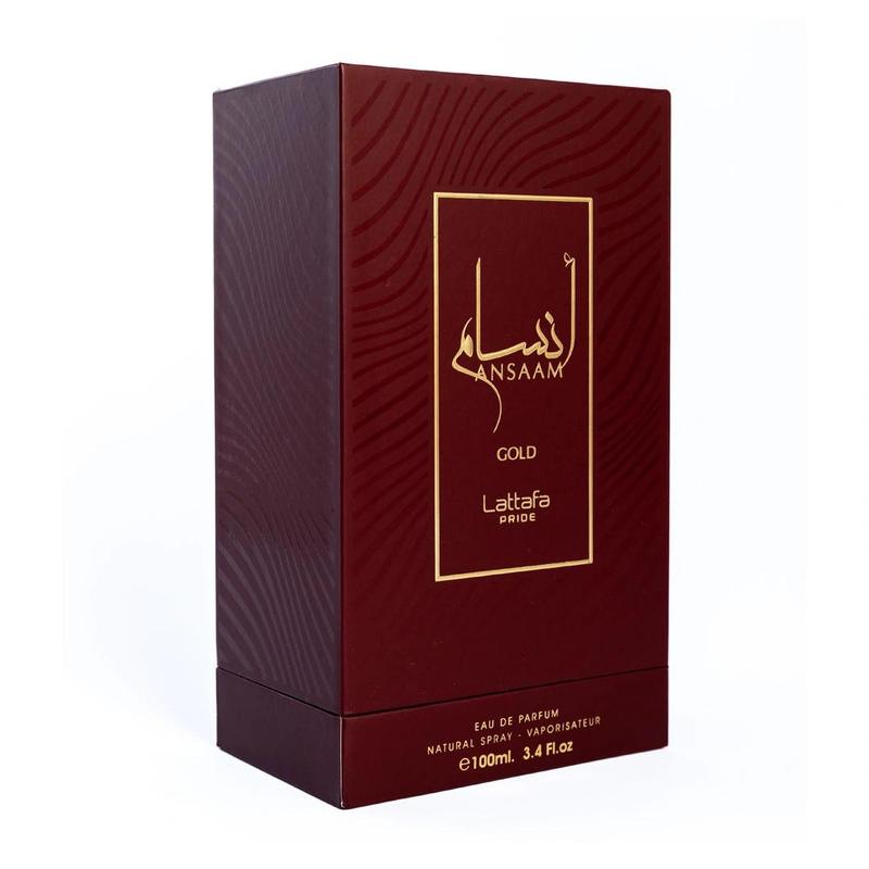 ANSAAM GOLD Perfume (women) by Lattafa perfumes 3.4(100ml) Vanilla Cosmetic