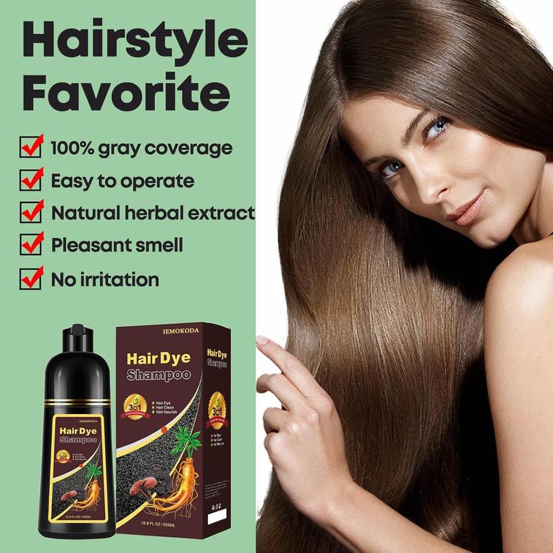 Hair Dye Shampoo -Various Colors Available,Herbal Ingredients Natural Shampoo.Natural Haircoloring,Plant Haircare,Red Hairdye