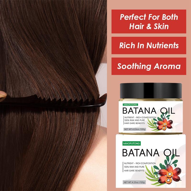 Batana Oil & Rosemary Mint Scalp & Hair Strengthening Oil Set (2 Counts set), Moisturizing Hair Care Oil, Moisturizing Strengthening Batana Oil Serum, Hair Care Product for Women & Men